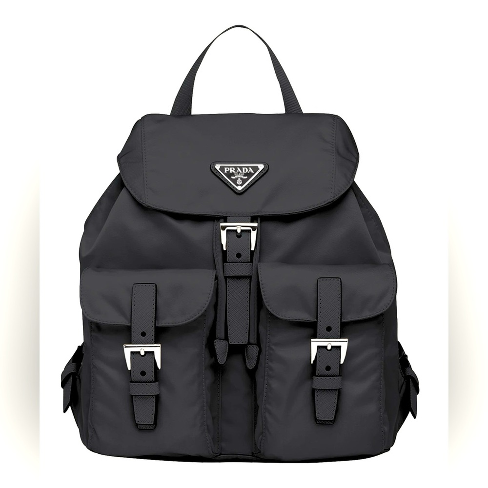 Prada Re-Nylon Backpack, Medium Size, Used Once